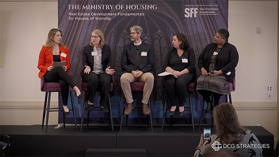 Video still of The Ministry of Housing panel session
