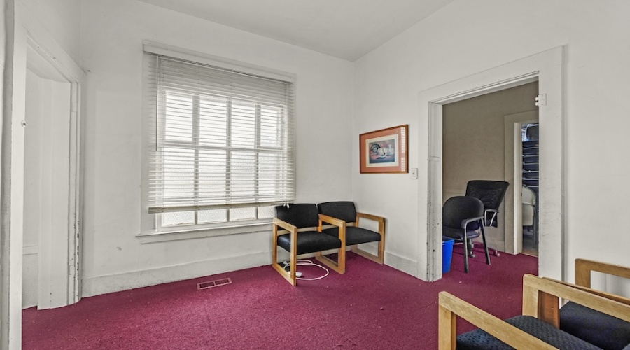 Interior church building, meeting space